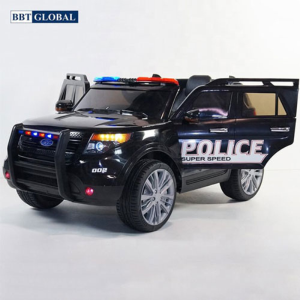 Xe ô tô điện trẻ em cảnh sát US911C có thiết kế vô cùng ấn tượng