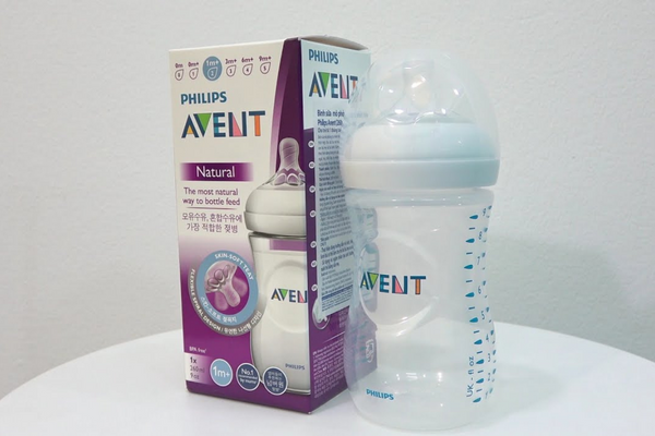 Bình sữa thủy tinh Avent, bình sữa Avent 260ml