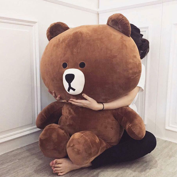 Gấu teddy 1m6 Brown đại